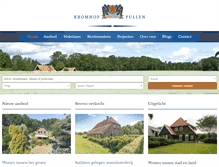 Tablet Screenshot of kromhofpullen.nl